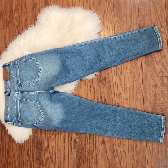 Madewell Mid Rise Button Fly Skinny Crop Jeans - Picture 6 of 6